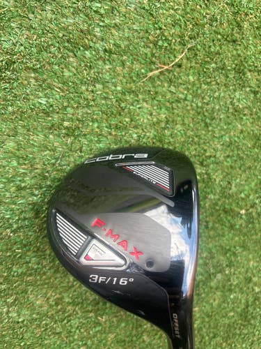 2018 Cobra F-Max Superlite Right Handed Fairway Wood Uniflex 3+ Wood (Used)