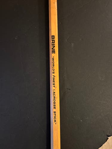 Vintage Rounded Brine Wood Lacrosse Shaft 40 inches