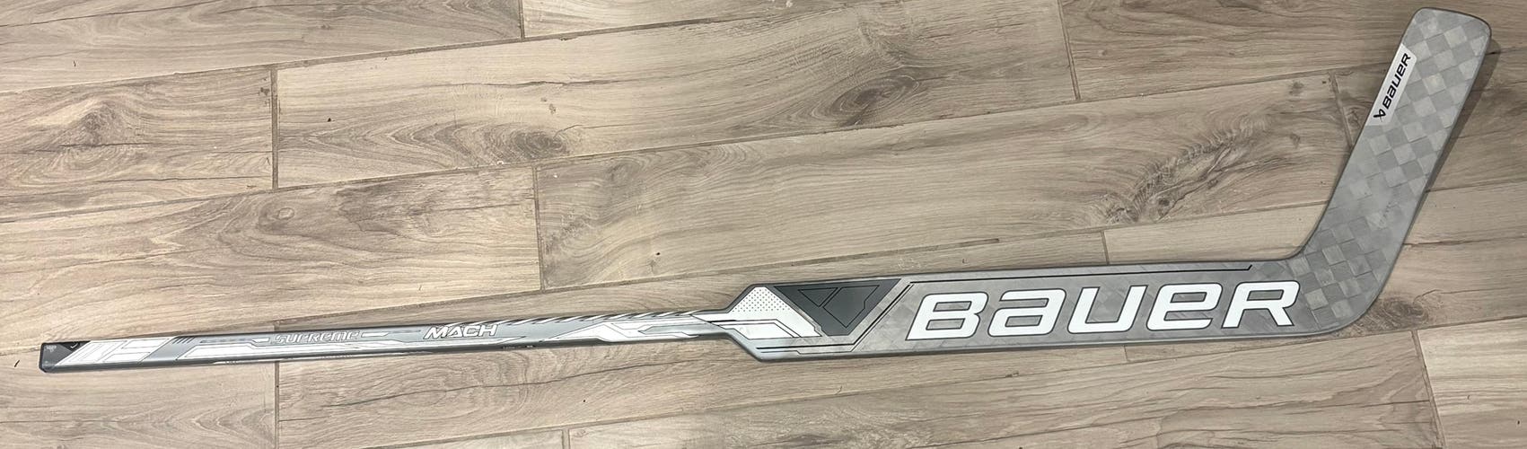 New Hunter Shepard Pro Senior Bauer Supreme Mach Regular Goalie Stick 24" Paddle