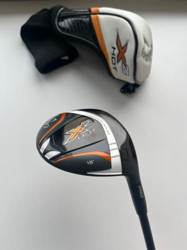 Callaway X2 Hot 3 Wood stiff - kuro kage black