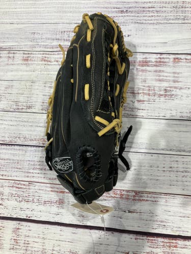 Black Louisville Slugger Genesis 1884 RH Baseball Glove 14" (Used)