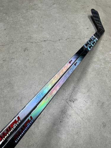 2 PACK - 80 Flex P29 +1/4 Senior CCM Jetspeed FT8 Pro Left Hand Hockey Stick Pro Stock (New)