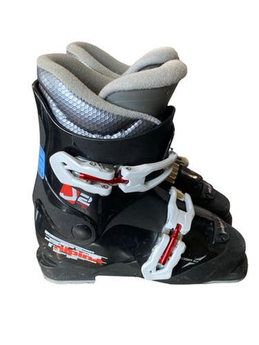 Used Alpina J2 Boys DH Ski Boot Black 205 MP - J01 11883-S000160635