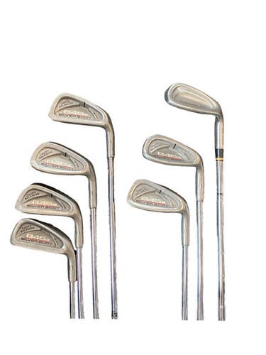 Used SILVER SCOTT Mens Iron Set RH 5I-SW 11883-S000160531
