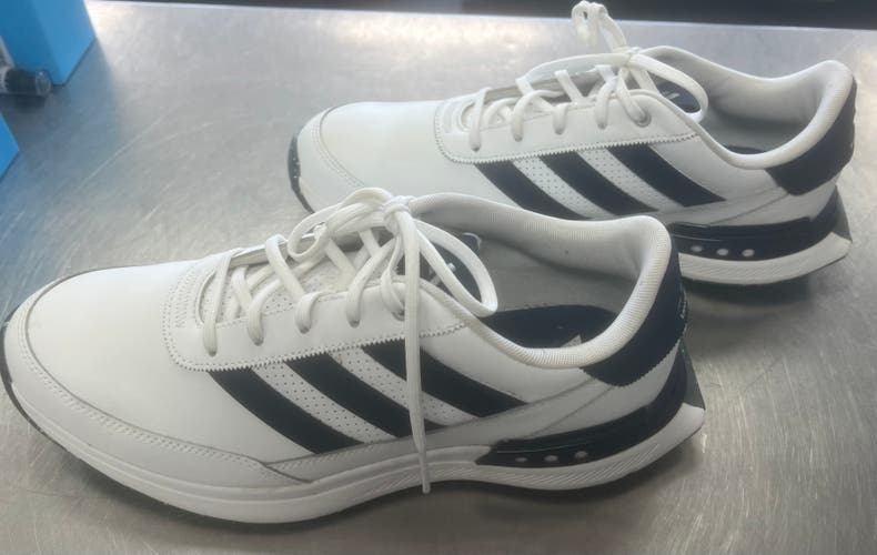 Used Adidas Mens Golf Shoes White Senior 11.5 11497-C000157180
