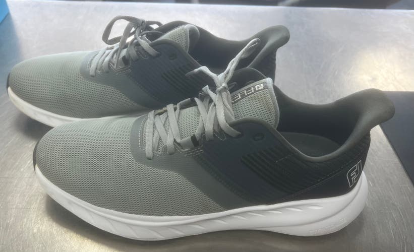 Used Foot Joy Mens Golf Shoes Grey Senior 11 11497-C000157179