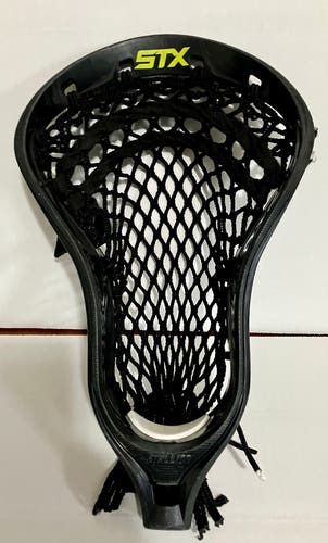 STX Stallion 550 men’s lacrosse head black on black  (Used)