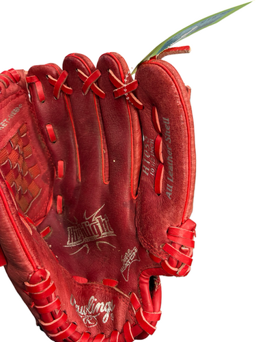 Used Rawlings HIGHLIGHT SERIES BB/SB Glove RH Throw Red 10 1/2" 11682-S000128088