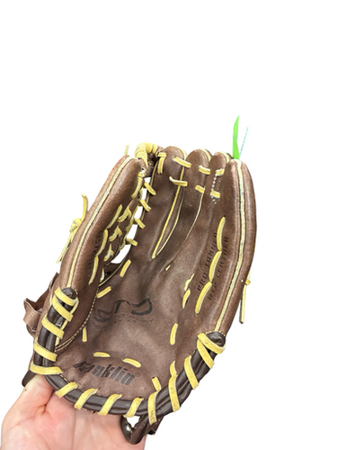 Used Franklin RTP BB/SB Glove RH Throw Brown 12" 11682-S000128122
