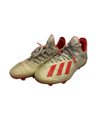 Used Adidas Soccer Cleats White Junior 04 11682-S000128255
