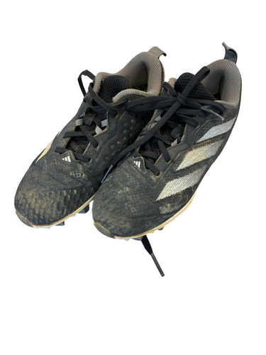 Used Adidas ADIZERO BB/SB Cleats Black Junior 03.5 11682-S000128270