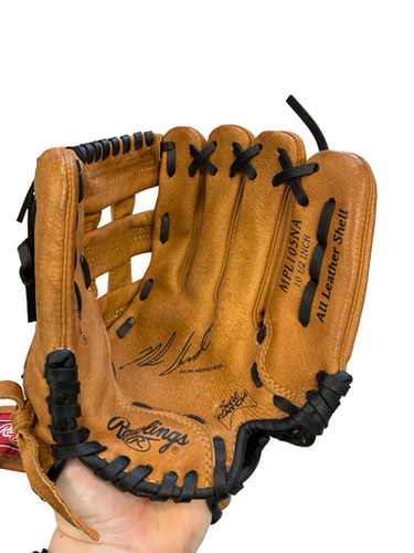 Used Rawlings NOLAN ARENADO BB/SB Glove RH Throw Brown 10 1/2" 11682-S000128356