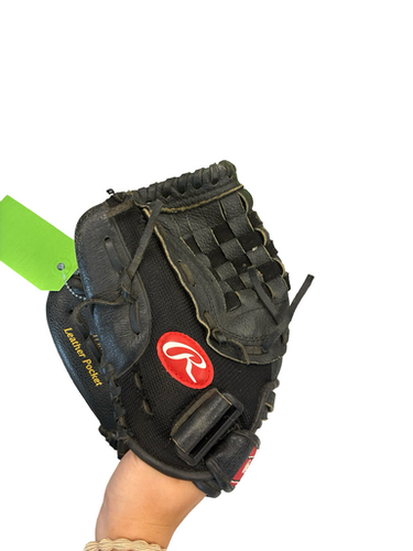 Used Rawlings PLAYMAKER SERIES BB/SB Glove LH Throw Black 11" 11682-S000128413