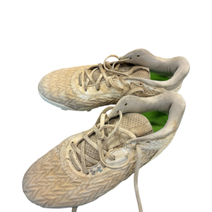 Used Under Armour Adult FB Cleats White Senior 7 11682-S000128421