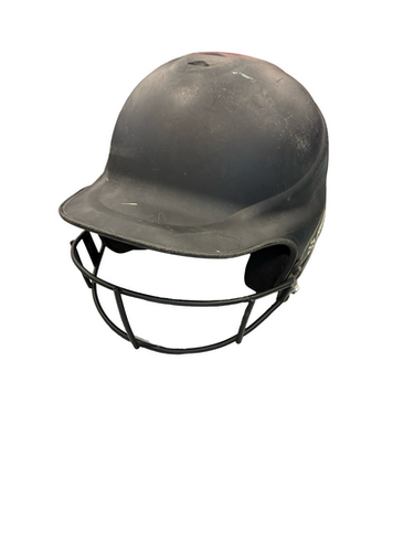 Used RIP-IT HELMET W/MASK Batting Helmet w/Mask Black One Size 11682-S000128448