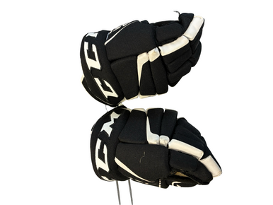 Used CCM AS1 GLOVES Youth Gloves Black 8" 11682-S000128459