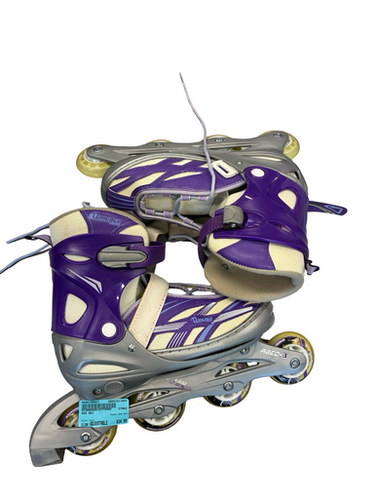 Used SK8 ADJ Senior Rec Fitness Skates Grey Adjustable 11682-S000130827
