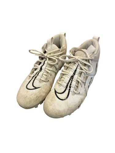 Used Nike LAX Cleats Mens White Senior 8 11682-S000130873