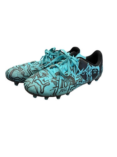 Used Puma Soccer Cleats Royal Blue Junior 03.5 11682-S000127850