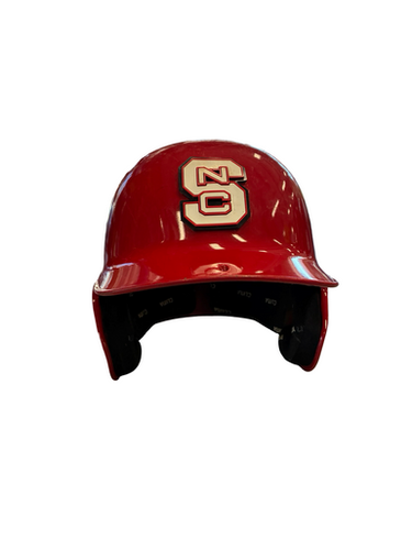 Used NC STATE HELMET Batting Helmet No Mask Red LG 11682-S000127873