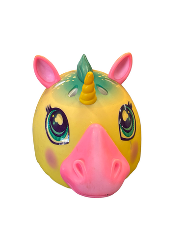 Used RASKULLZ UNICORN Bike Helmet Yellow One Size 11682-S000127947