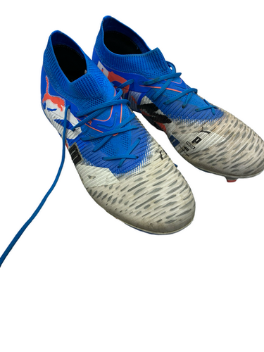 Used Puma Soccer Cleats Royal Blue Senior 8 11682-S000128558