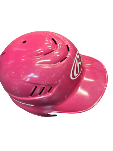 Used Rawlings BB HELMET Batting Helmet No Mask Pink SM 11682-S000130895