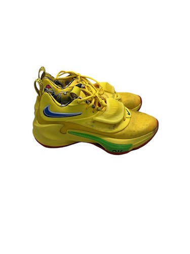 Used Nike Basketball Shoes M Yellow Senior 6.5 11347-S000267579