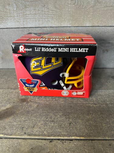 East Carolina ECU Pirates Lil Riddell 1989-98 Football Mini Helmet Vintage