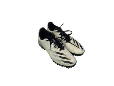 Used Adidas Soccer Turf Shoes White Junior 05 11347-S000267558