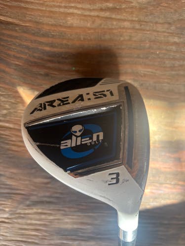 Alien Golf Area 51 Right Handed Fairway Wood Regular Flex 3 Wood (Used)