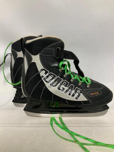 Used COUGAR Mens Softboot Skate Black Senior 11 11823-S000038620