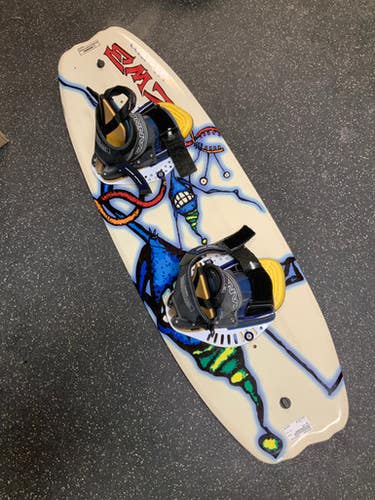 Used CWB WORM Wakeboard White 122 cm 11823-S000038604