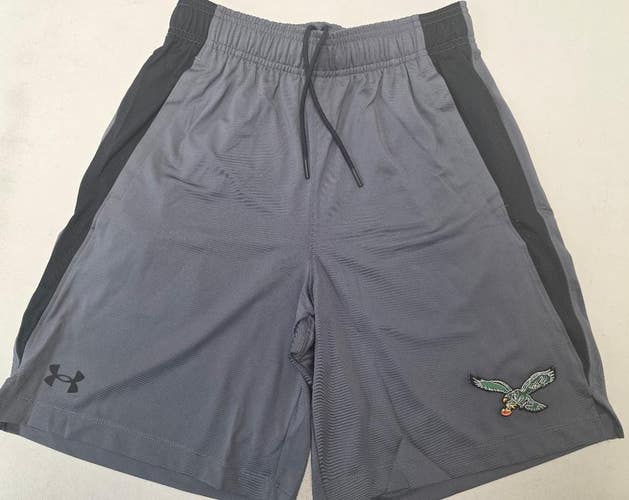 Under Armour UA Eagles Bills Eagles Chiefs Packers Football Shorts NWT GRAY