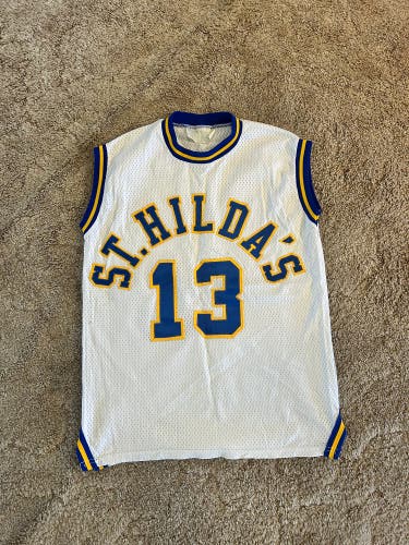 St. Hilda’s HS White Large Men's Jersey (Used)