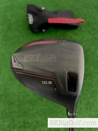 Wilson Staff Dynapwr 25 10.5 Driver w Headcover / Extra Stiff