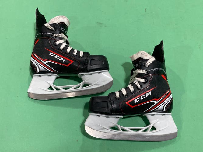 Used Youth CCM JetSpeed FT340 Hockey Skates Size 12