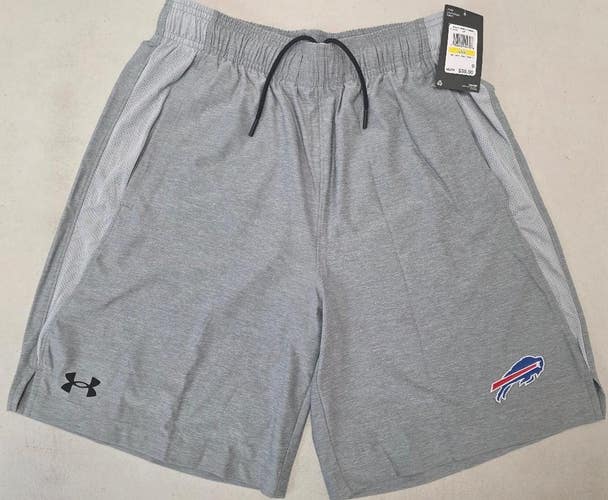 Under Armour UA Eagles Bills Eagles Chiefs Raiders Football Shorts NWT SILVER