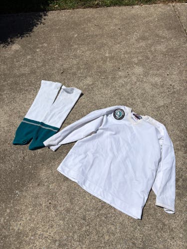 San Jose Sharks Fantasy Camp - White Size 56 Men's CCM Jersey (Used)