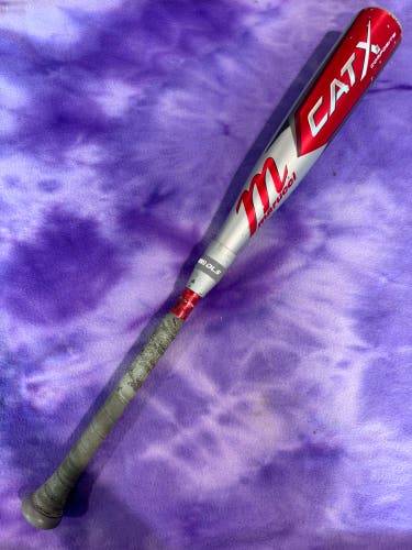 2023 Marucci CAT X Composite Bat USSSA Certified (-10) Composite 18 oz 28" (Used)