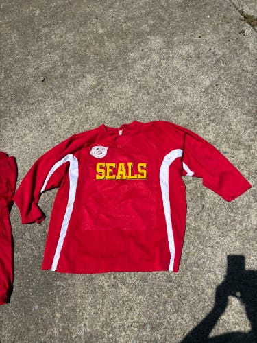 Pearsox Seals Jersey - Red XXL Men's Jersey (Used)