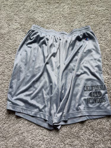 PLL Redwoods Gray XXL Men's Champion Shorts (New)