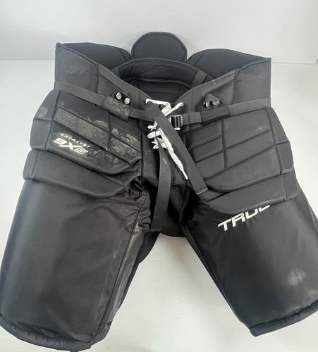 New Senior Large True Catalyst 9X5 Hockey Goalie Pants - Black