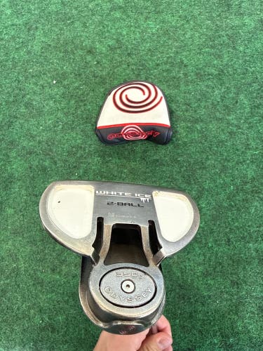 Men's Odyssey White Ice 2-Ball Mallet Putter Right Handed 34" (Used)