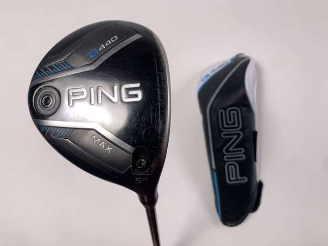 Ping G440 MAX 5 Fairway Wood 19* Tour 2.0 75g Stiff Graphite Mens RH HC