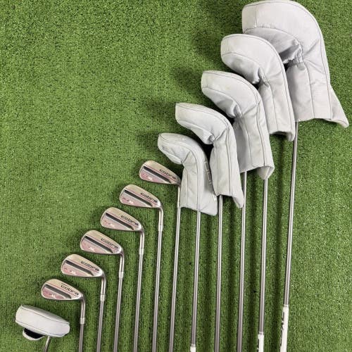 Cobra Fly XL Golf Set Womens Ladies Flex Driver Woods Hybrid Irons Putter