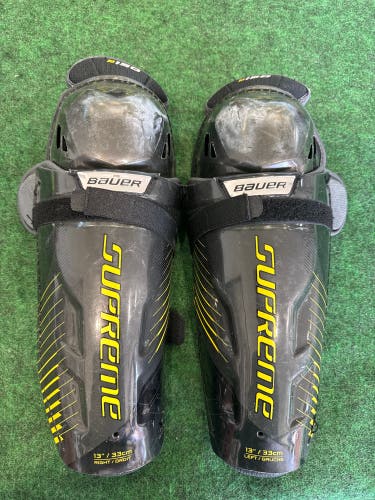 Senior Bauer Supreme S150 Shin Pads 13" (Used)