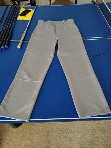 Gray Men's Size 34 Adult Rawlings Game Pants