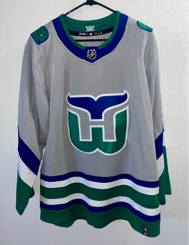 Adidas Carolina Hurricanes Reverse Retro 1.0 Hockey Jersey Size 50