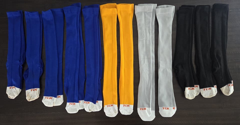 TCK Pro Dri Men's Baseball Socks 12 pairs - Large 9-12